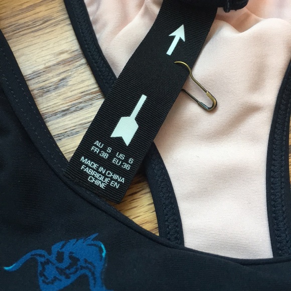 THE UPSIDE Good Dinosaur Anna Sports Bra Small - Picture 4 of 5